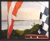 SMITH, Dixon; Flags: St. John Island; Oil on Canvas; 16" x 20"; $500